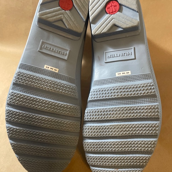 Hunter Original Chelsea Women's Waterproof Rain Boots Light Blue Size 10 - Picture 7 of 8